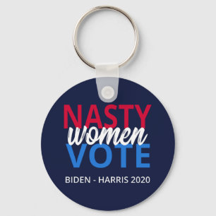 Nasty Women Vote II Nyckelring