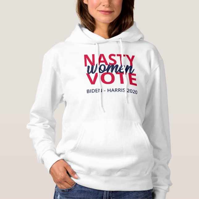 Nasty Women Vote II T Shirt (Framsida)