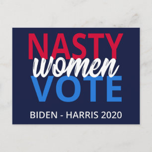 Nasty Women Vote II Vykort