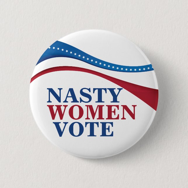Nasty Women Vote Knapp (Framsida)