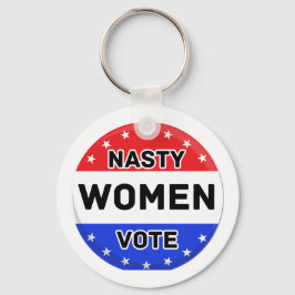Nasty Women Vote | Kvinnor - feministisk gåva Nyckelring