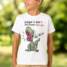 Nåt att dricka? Ja, tack: Tea-Rex Dinosaur T Shirt