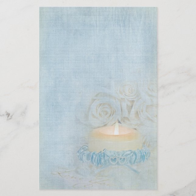 Nåt blått brevpapper (Framsida)