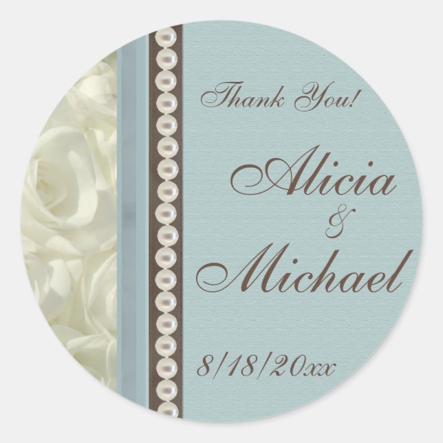 Nåt blått runt klistermärke (Framsida)