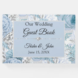 Nåt Blue Bröllop Collection Gästböcker