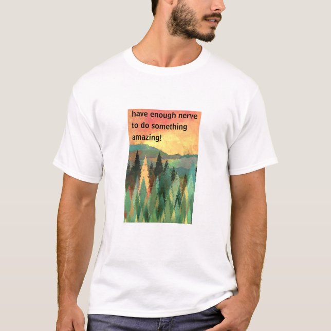 Nåt Fantastisk (ljus) T-Shirt (Framsida)