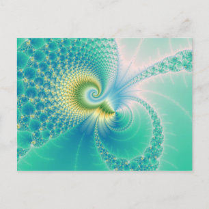 Nåt Fishy - Fractal Art Vykort