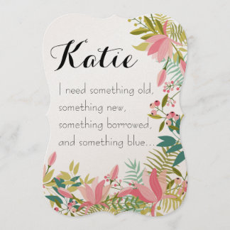 Nåt gammalt | Bröllopsbjudande Inbjudningar