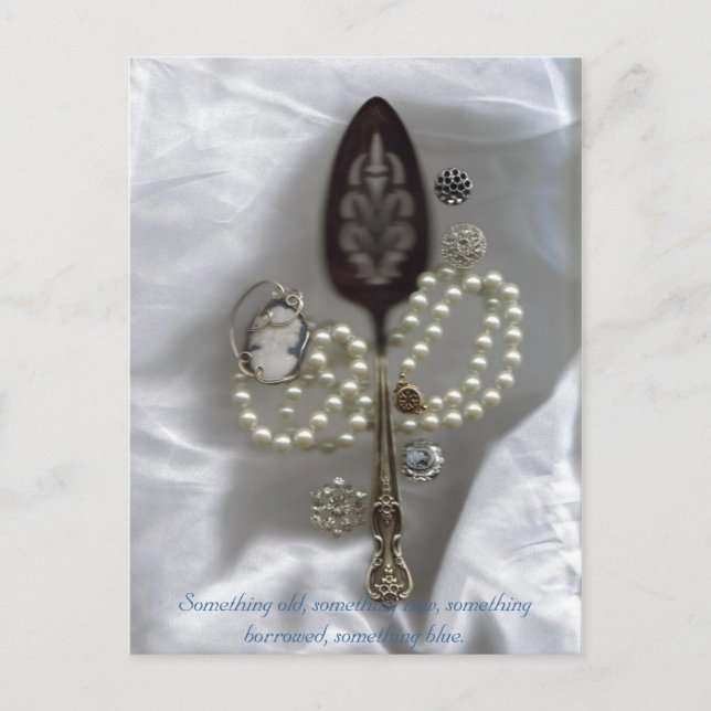 Nåt gammalt, något nytt.. vykort (Framsida)