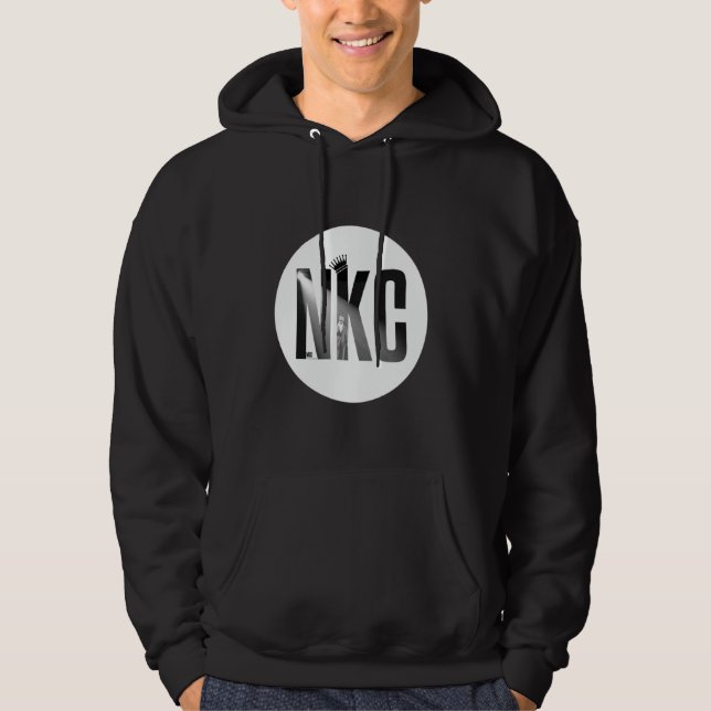 Nat King Cole Merch  Jazz & Classic Pop Legend  NK Hoodie (Framsida)