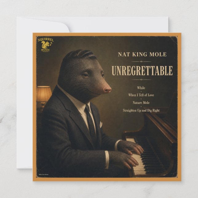 Nat King Mole Album: en Parodi (Framsida)
