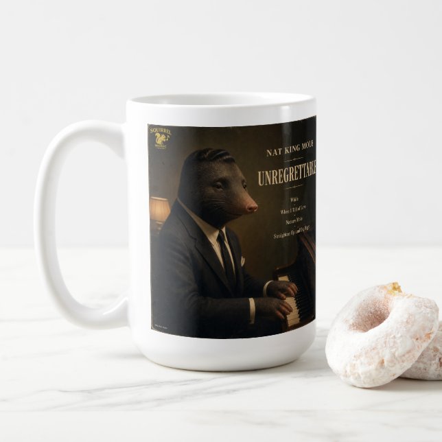Nat King Mole Album: en Parodi Kaffemugg (Med munk)