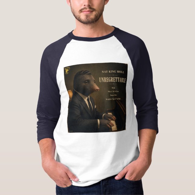 Nat King Mole Album: en Parodi T Shirt (Framsida)