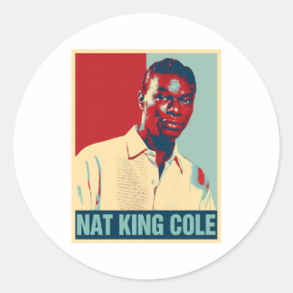 Nat Kung Cole Runt Klistermärke