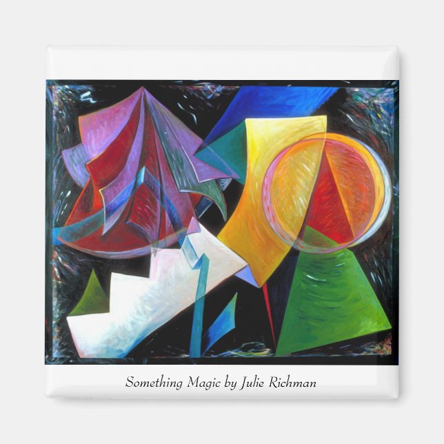 Nåt magiskt, något magiskt av Julie Richman Magnet (Framsidan)