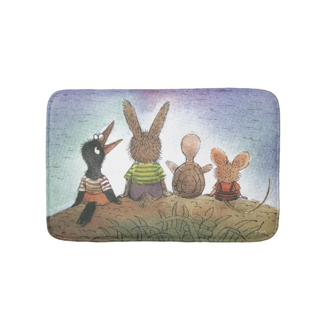 Nåt rött badrumsmatta (Framsidan)