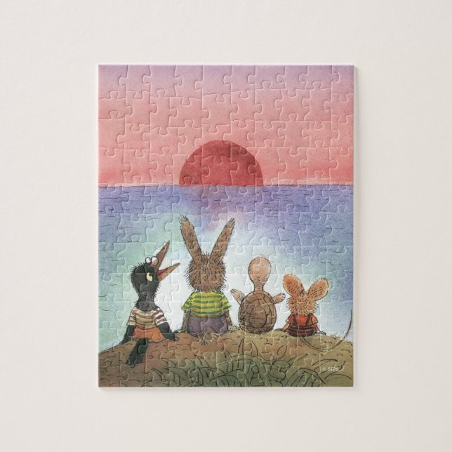 Nåt rött pussel (Vertikal)