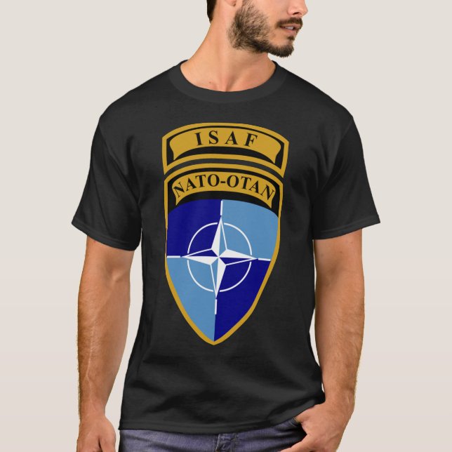 NAT:s säkerhetsstyrka i internationell T Shirt (Framsida)