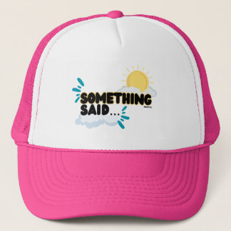 "Nåt said" Baseball Cap - Rosa Keps
