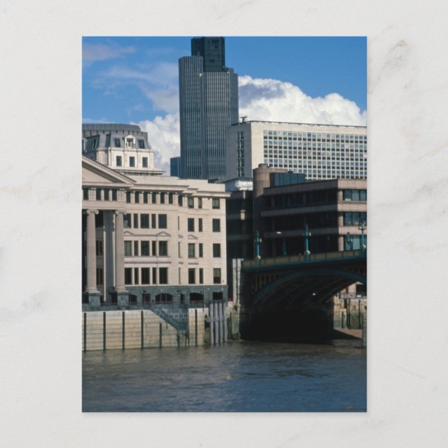Nat Väster i Torn 42 City of London Vykort (Framsida)