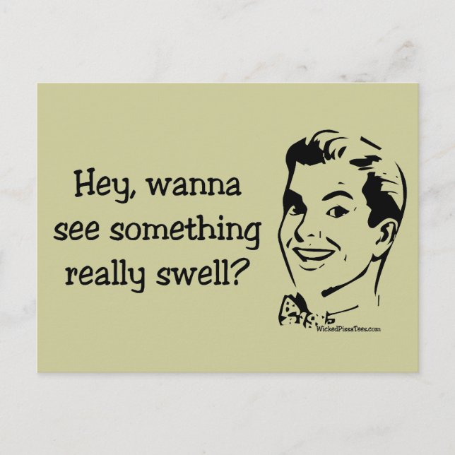 Nåt Verkligen Swell Vykort (Framsida)