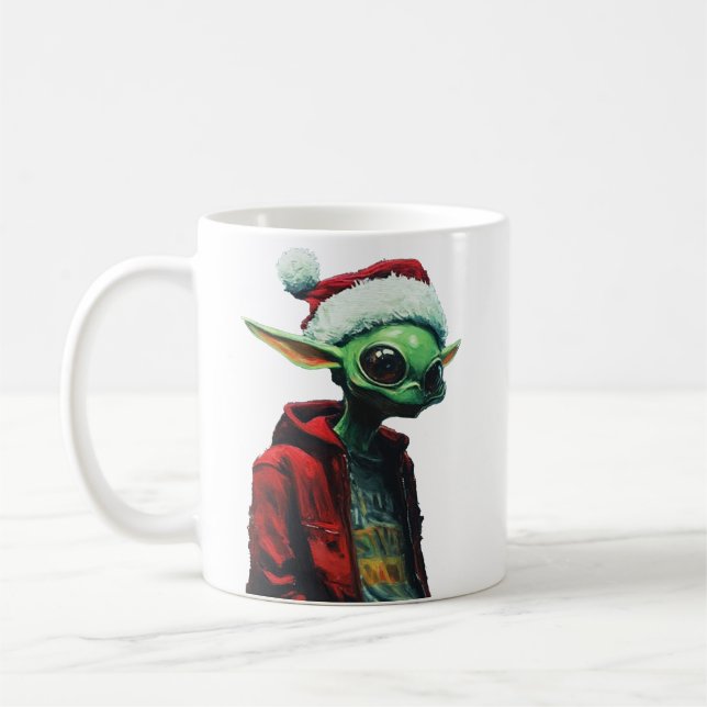 Natal Alien Kaffemugg (Vänster)