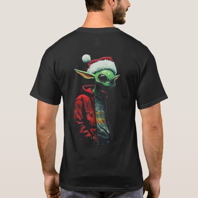 Natal Alien T Shirt (Baksida)
