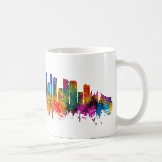 Natal Brasilien Skyline Kaffemugg (Höger)