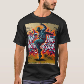 natal hiphop Camiseta T Shirt
