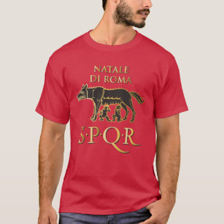 Natale di Roma SPQR T Shirt