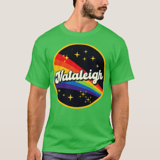 Nataleigh Rainbow in Space Vintage Stil T Shirt