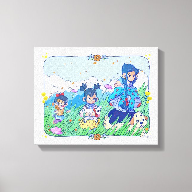 Natali Koromoto Canvastryck (Framsida)