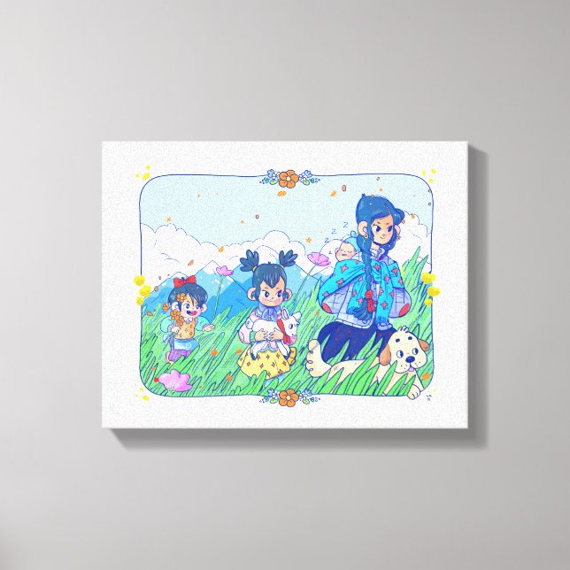 Natali Koromoto Canvastryck (Framsida)