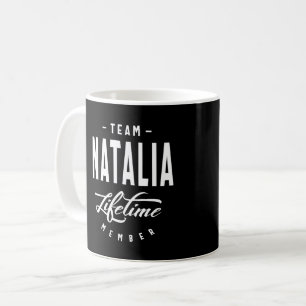 Natalia Personlig Namn Birthday Gift Kaffemugg