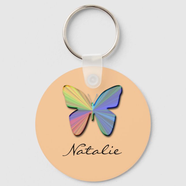 Natalie_Butterfly Keychain Nyckelring (Framsida)