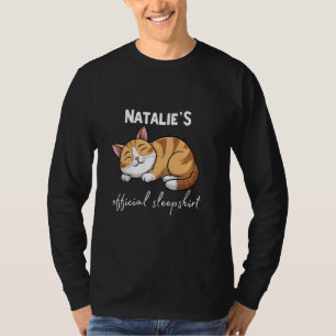 NATALIE:s Officiell Cat Sleepshirt Pajamas Sleepwe T Shirt
