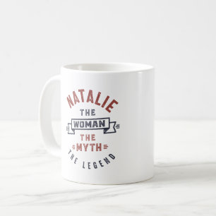 Natalie the Woman the Myth the Legend Kaffemugg