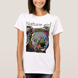 Natalja koala regnbågsdjur t shirt