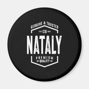 Nataly Personlig Namn Birthday Gift Magnet