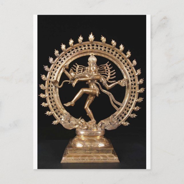 NATARAJ HINDU GUD VYKORT (Framsida)