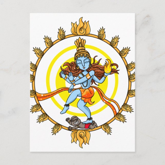 Nataraja Vykort (Framsida)
