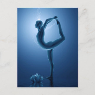 Natarajasana - Yoga-serien Vykort