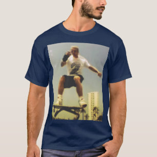 Natas bildströmmar på brandkateboarbarding t shirt