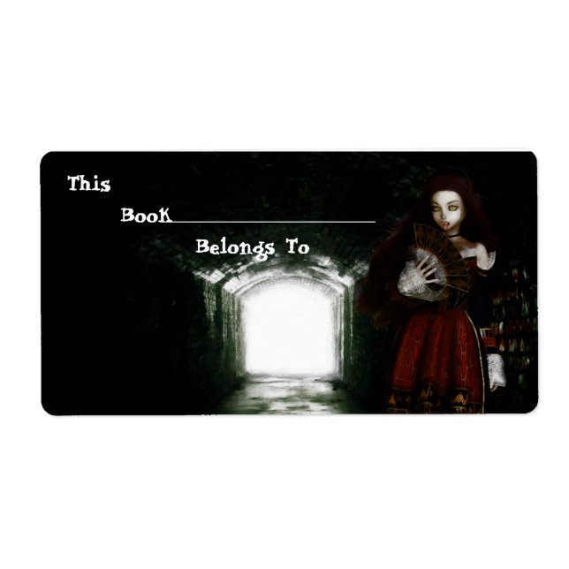 Natasha Bookplate Fraktsedel (Framsidan)