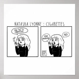 Natasha Lyonne-rökning Poster
