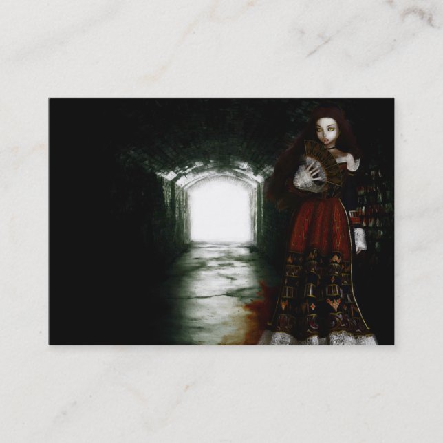 Natasha Mini Print Visitkort (Framsida)