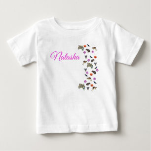 Natasha, namn med australisk vilda djur,   t shirt