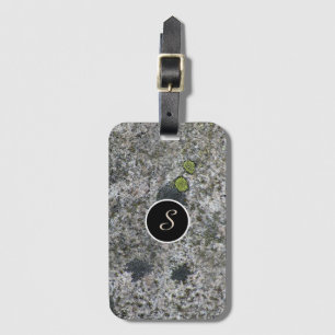 Natature Geology Mossy Sten struktur Monogram Bagagebricka