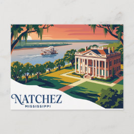 Natchez, Mississippi Mississippi Vykort