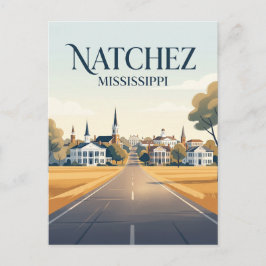 Natchez Mississippi Vykort